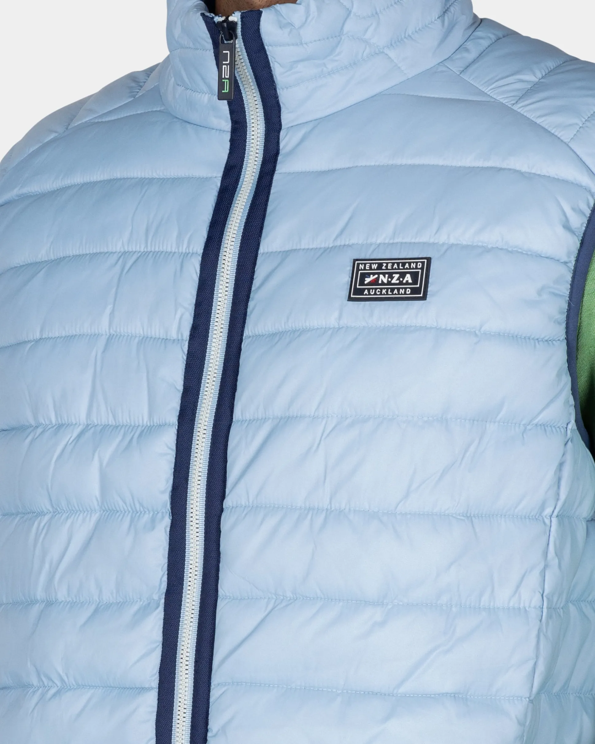 Light blue body warmer