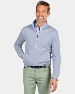 Light blue cardigan - Phantom Blue