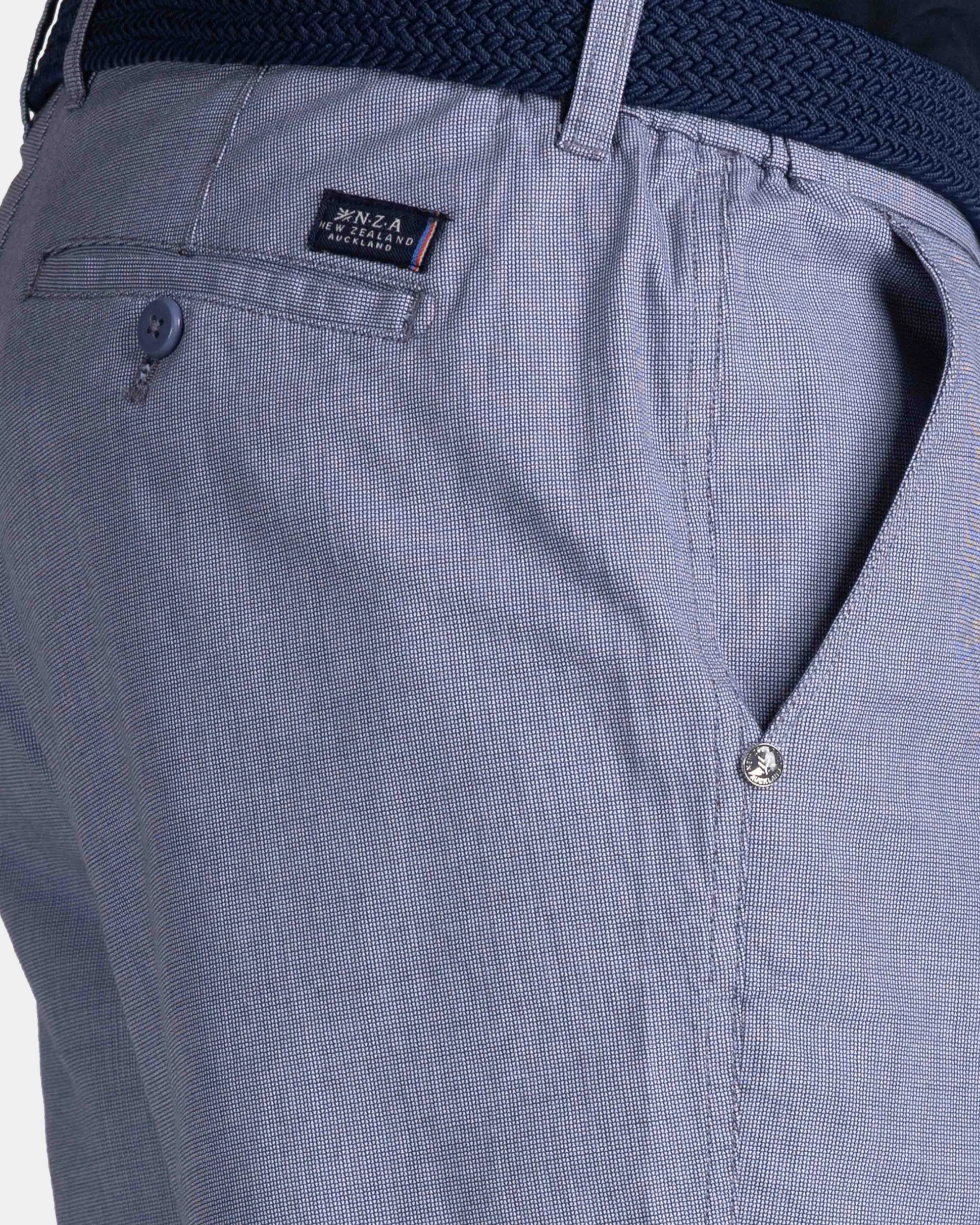 Light blue cotton stretch shorts