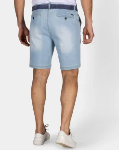 Light Blue Denim Shorts