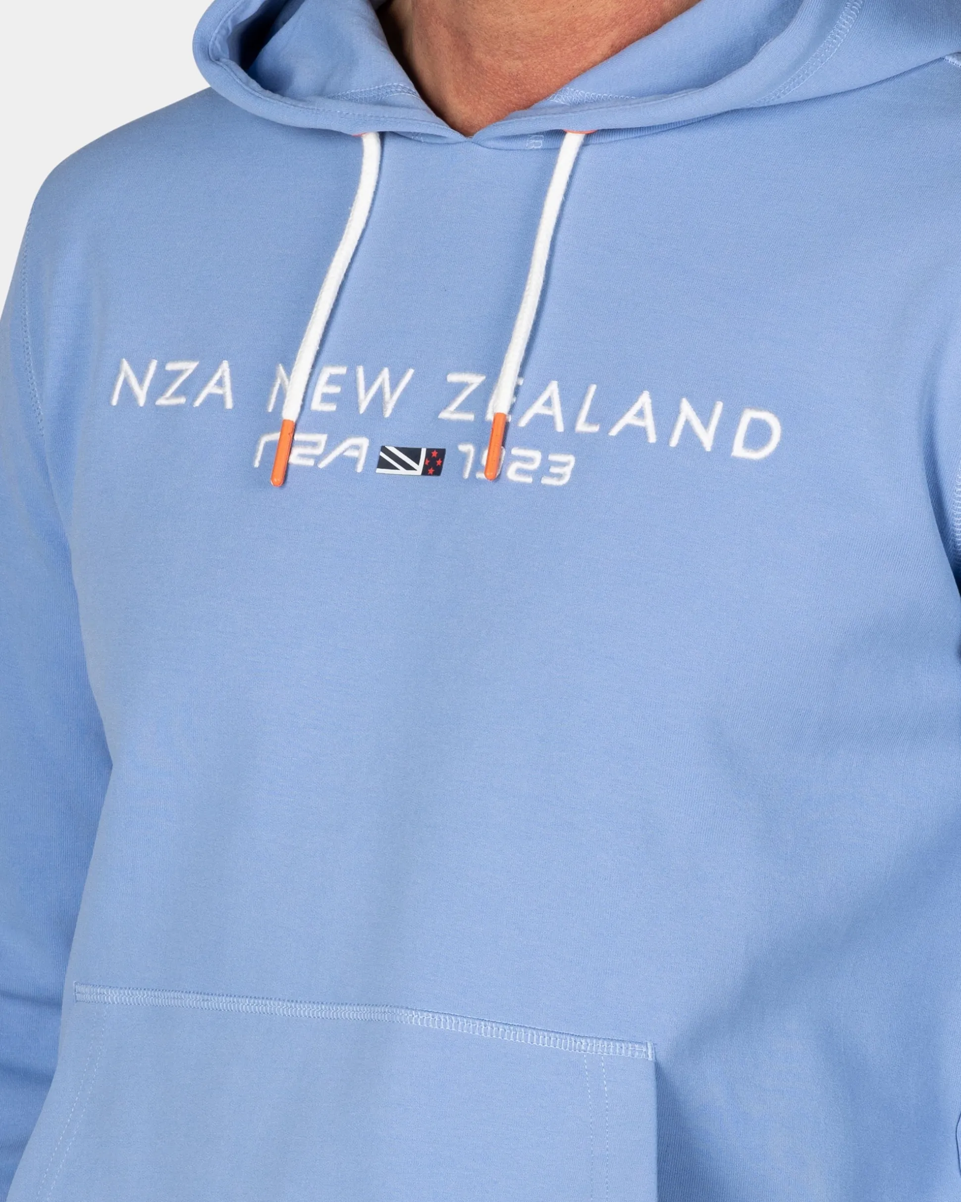 Light blue hoodie