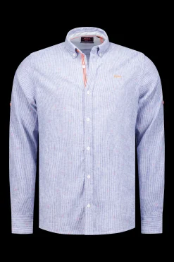 Light blue shirt with stripe - Light Blue
