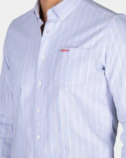 Light blue striped shirt