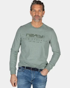 Light green cotton long sleeve shirt