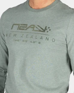 Light green cotton long sleeve shirt