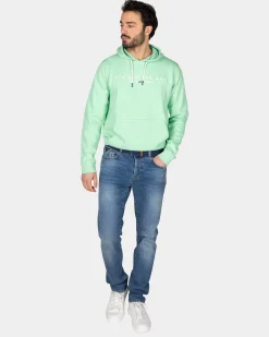Light green hoodie