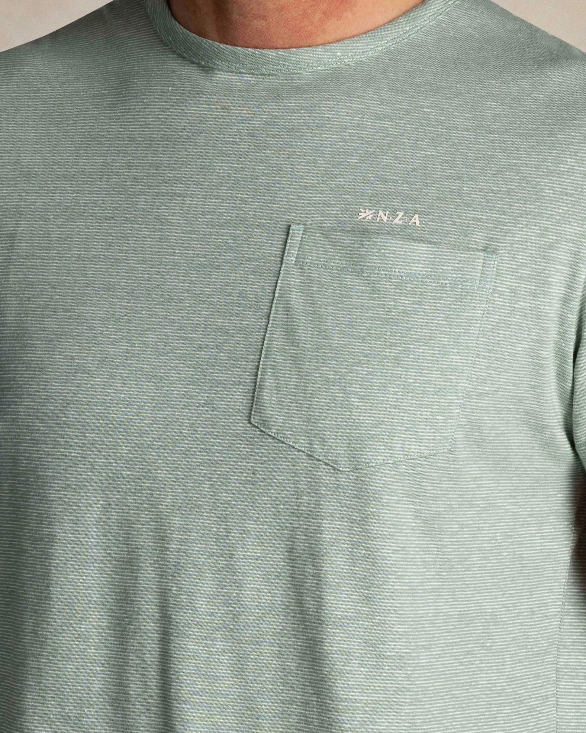 Light green linen tee