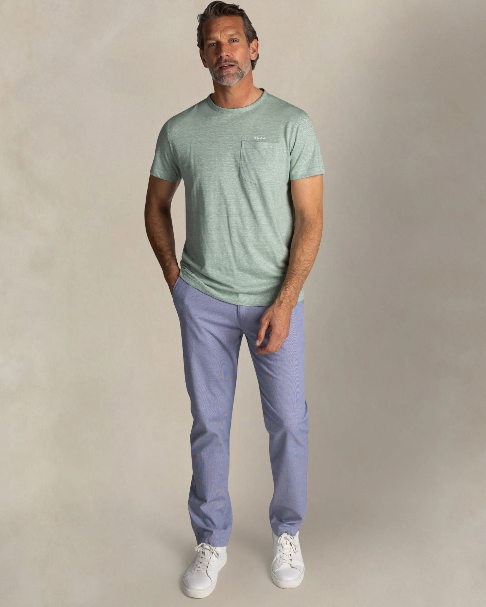 Light green linen tee