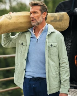 Light green overshirt