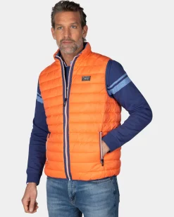 Light orange bodywarmer