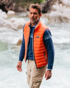 Light orange bodywarmer