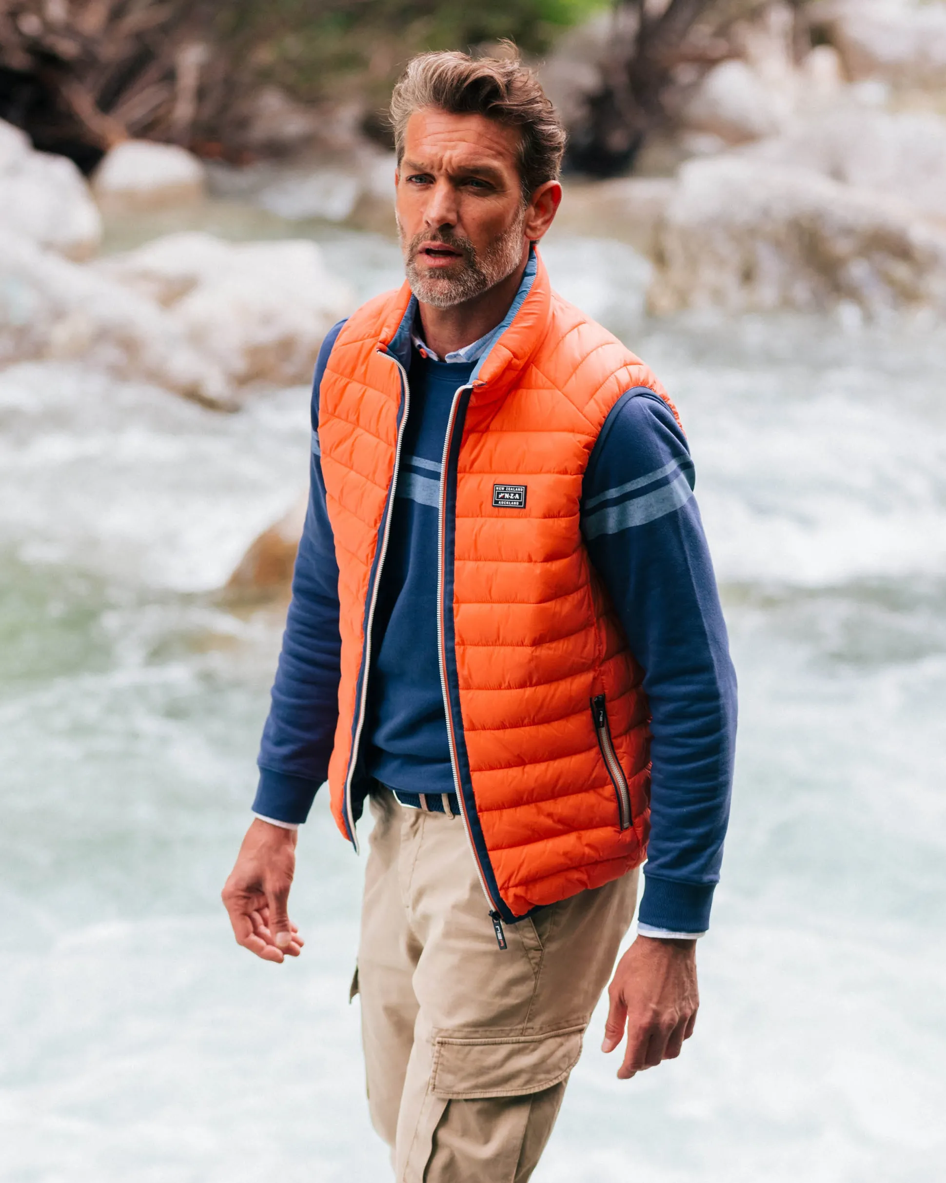 Light orange bodywarmer