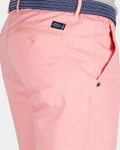 Light Pink Cotton Chino Shorts