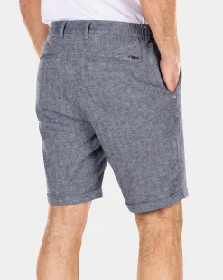 Linen shorts - Dusk Navy