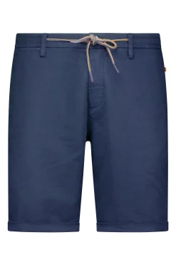 Linen shorts - Ocean Navy