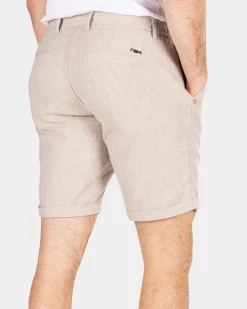 Linen shorts - Shimmering Sand