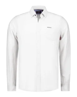 Linen White Long Sleeve Shirt