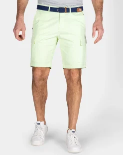Mint Green Cargo Shorts