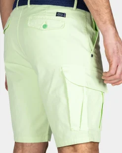 Mint Green Cargo Shorts