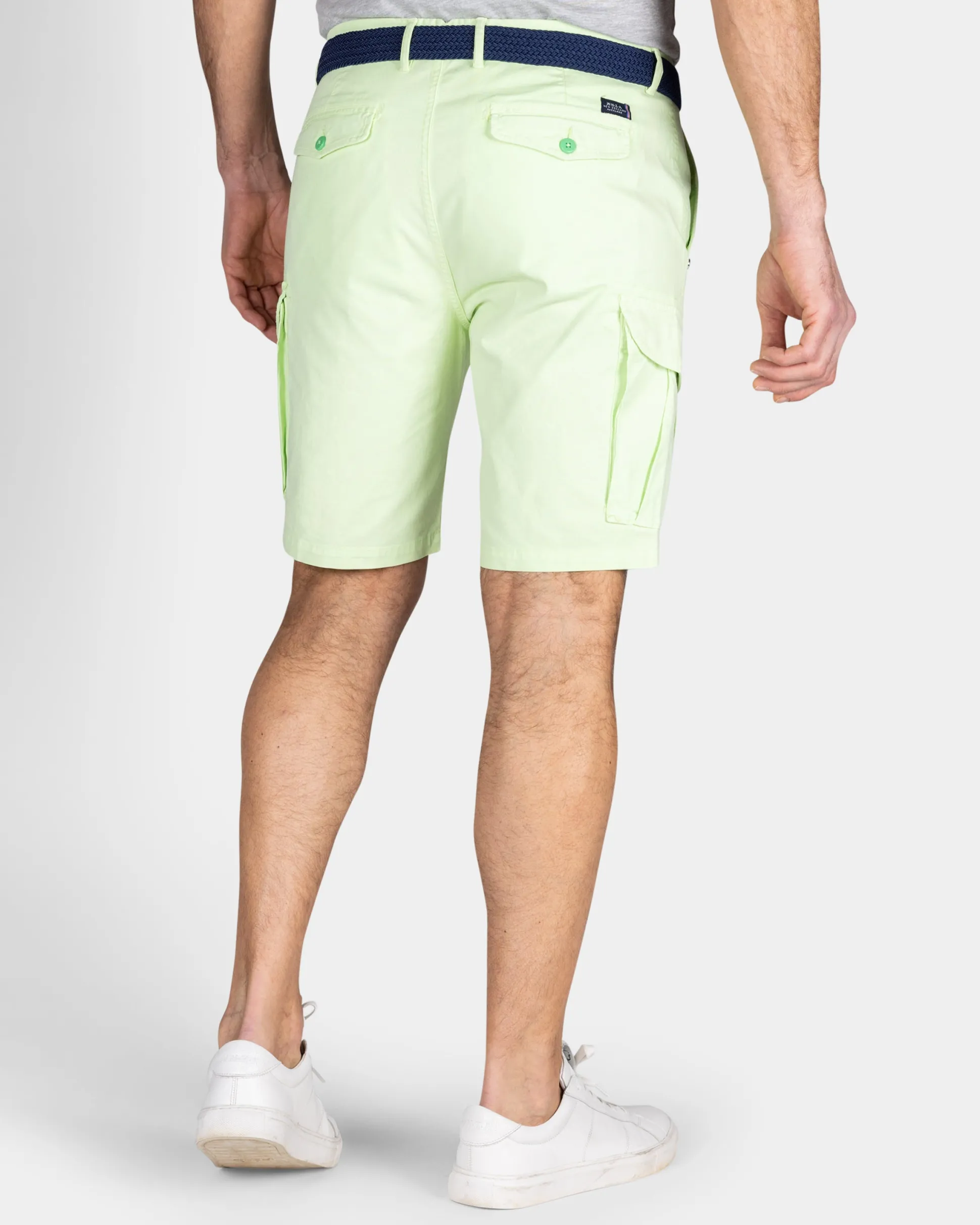 Mint Green Cargo Shorts