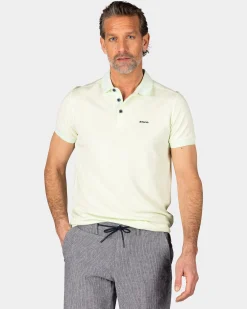 Mint Green Polo with Modal