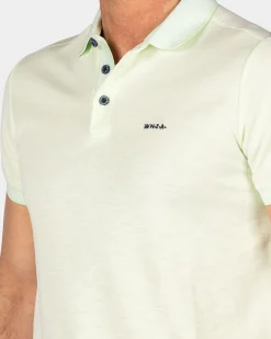 Mint Green Polo with Modal