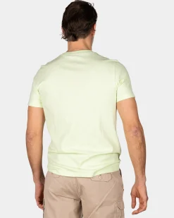 Mint Green Solid T-Shirt Made from Organic Cotton