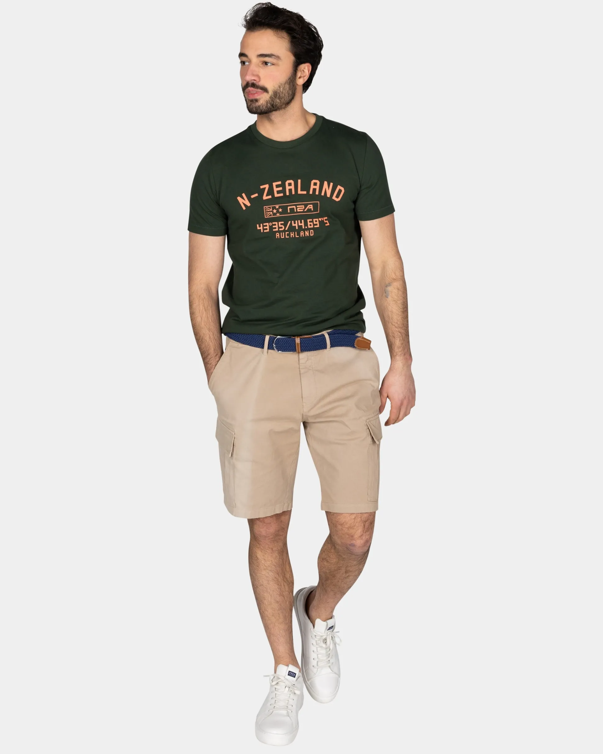 Moss Green T-Shirt Made