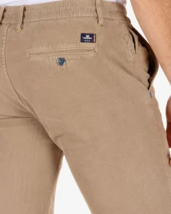 Napier Corduroy chino pants - Sand Stone