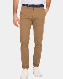 Napier twill stretch - Tobacco brown