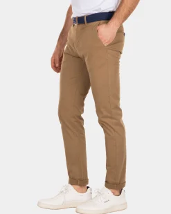 Napier twill stretch - Tobacco brown