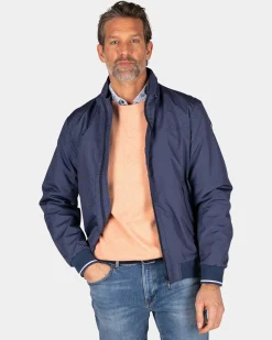 Navy bomber jacket