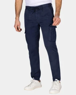 Navy cargo pants