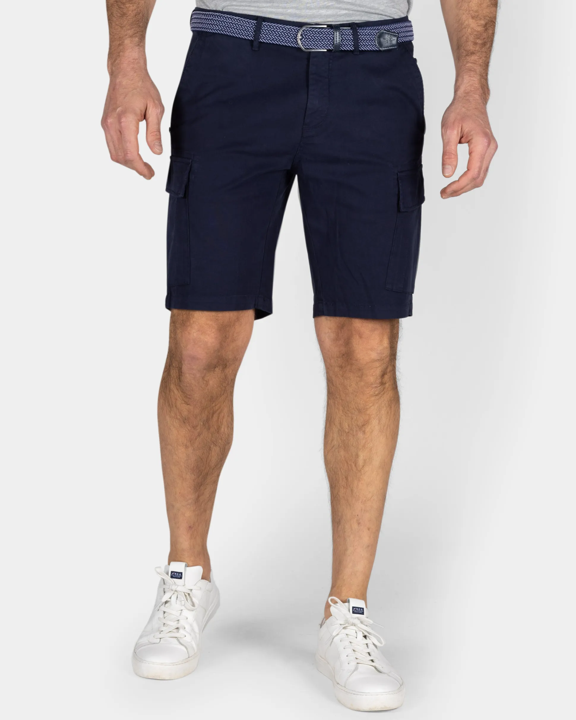 Navy Cargo Shorts