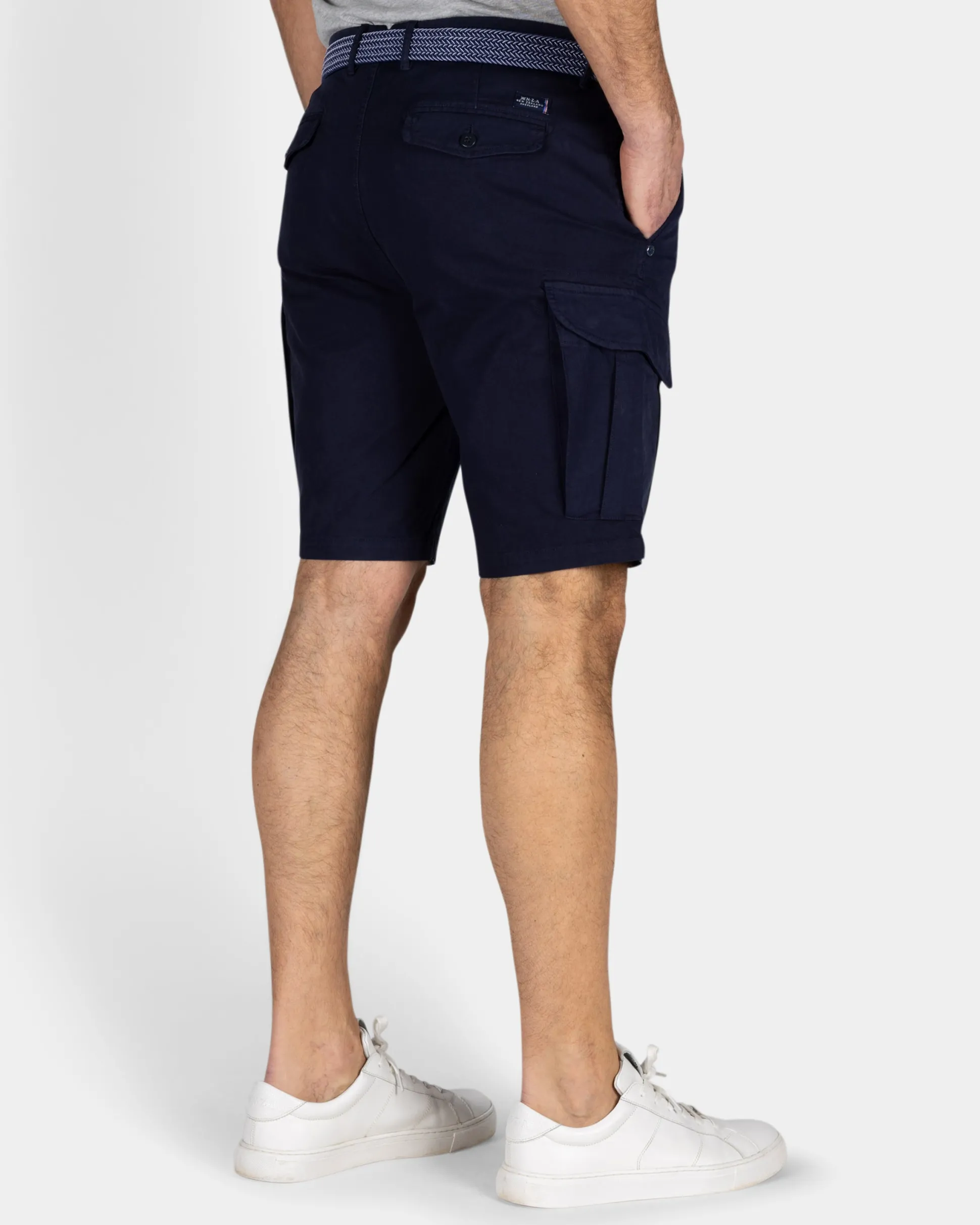 Navy Cargo Shorts