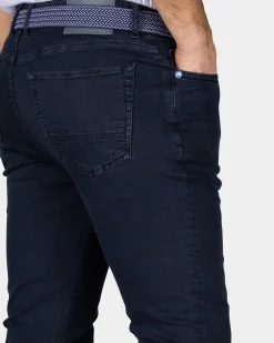 Navy colored jeans
