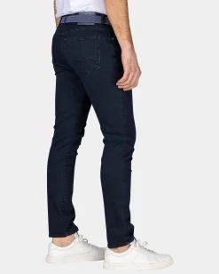 Navy colored jeans