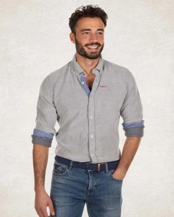 Navy corduroy shirt - Pitch navy