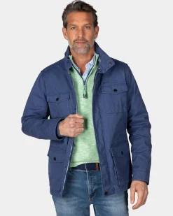 Navy field jacket