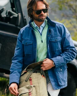 Navy field jacket