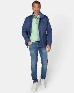Navy field jacket