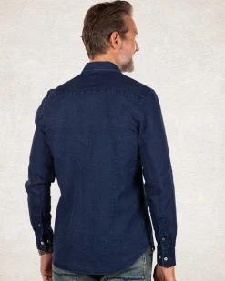 Navy long sleeved shirt - Pitch Navy