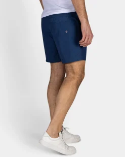 Navy Solid Swim Shorts with Lycra Lining