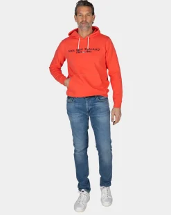 Orange hoodie