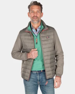 Padded jacket softshell - Misty Army