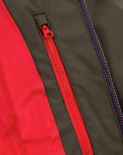 Padded solid coloured jacket - Smoked Green