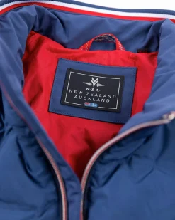 Padded solid coloured jacket - Bright Water Blue