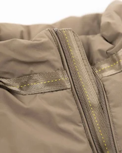 Padded solid coloured winter jacket - Army Ground