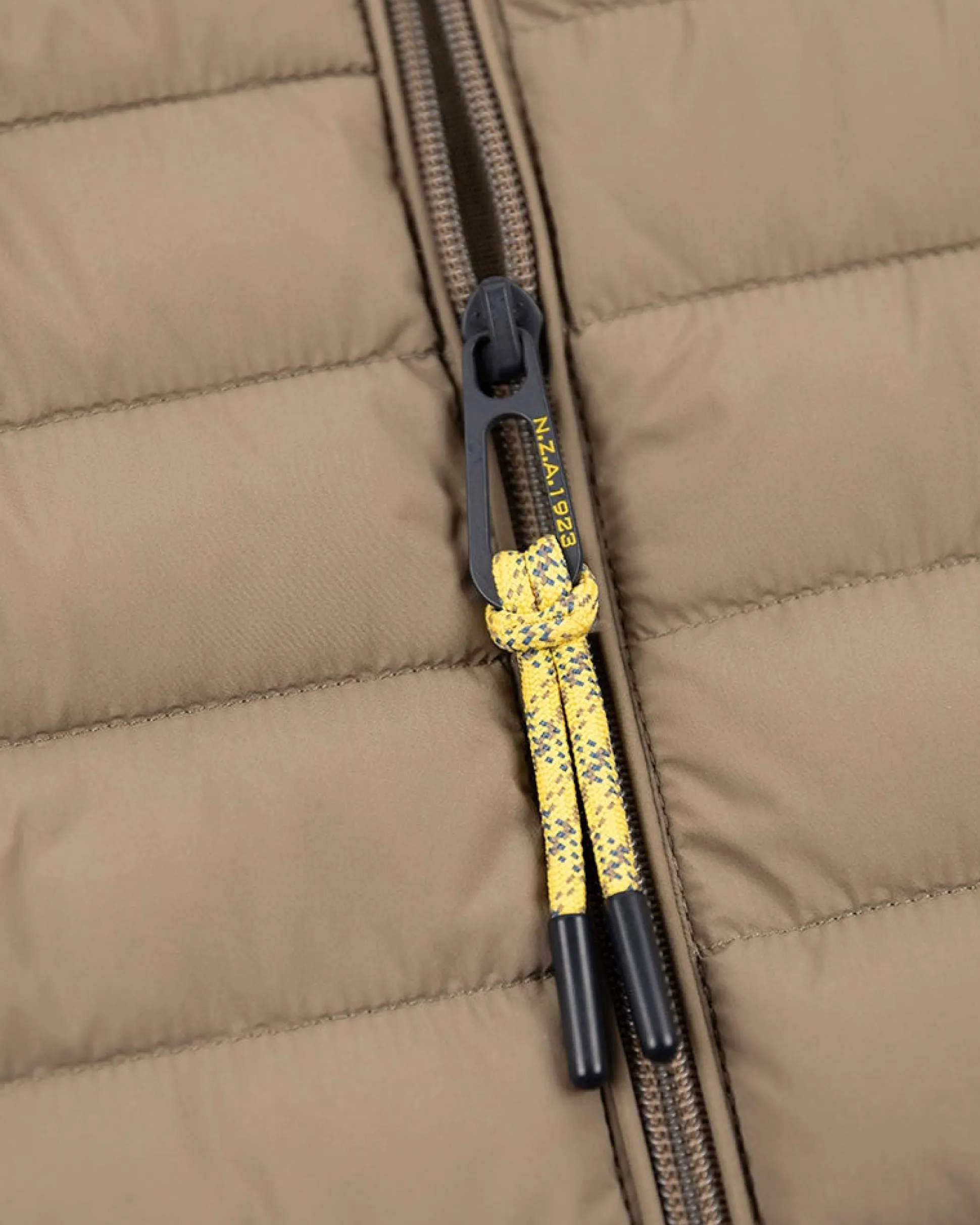 Padded solid coloured winter jacket - Army Ground