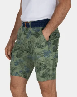 Palmerstone shorts with print - Jungle Army